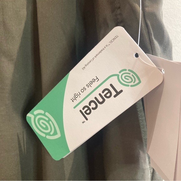 MAGASCHONI Sz L 100% Tencel Elastic Waist & Hem Drawstring Pockets Jogger NEW - Picture 11 of 11